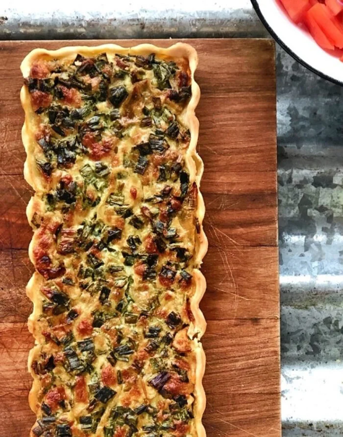 Tarta de Cebolla y Queso