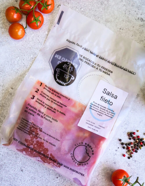 Salsa Fileto artesanal congelada Bocado